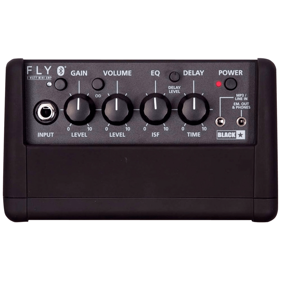 Blackstar Fly 3 Bluetooth - Amplificador Guitarra Eléctrica | El FLY 3 Bluetooth es un mini amplificador innovador de 3W que combina dos canales, un delay tipo "cinta" y la Infinite Shape Feature (ISF) patentada de Blackstar, por lo que es perfecto como a