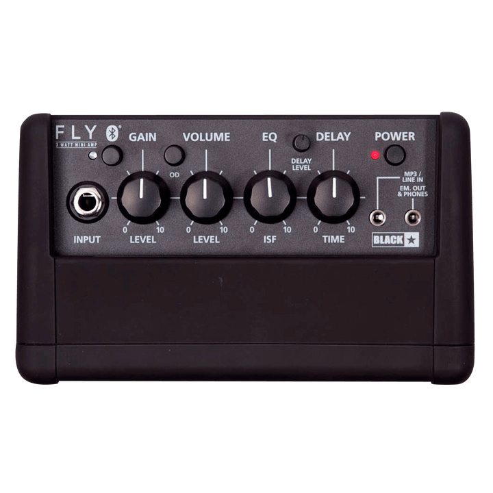 Blackstar Fly 3 - Amplificador Guitarra Eléctrica | El FLY 3 es un mini amplificador innovador de 3W que combina dos canales, un delay tipo "cinta" y la Infinite Shape Feature (ISF) patentada de Blackstar, por lo que es perfecto como ampli para llevar a c