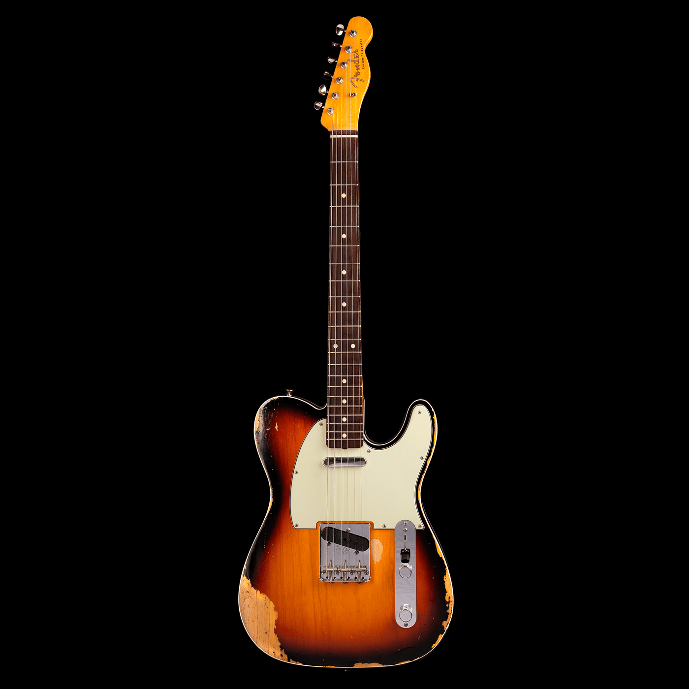 Fender Custom Shop Telecaster Sunburst Heavy Relic 2017 - $4999990 - Gearhub - Fender Custom Shop 1952 Telecaster Heavy Relic Tobacco SunburstThe dedicated craftspeople at the Fender Custom Shop have been recreating some of the legendary company's most iconic instruments for over 30 years. One of the most beloved, and recognizeable of those guitars, is the 1952 Telecaster. Although this particular model had been available in music stores since 1950, under the name Broadcaster, then without a name at all, it