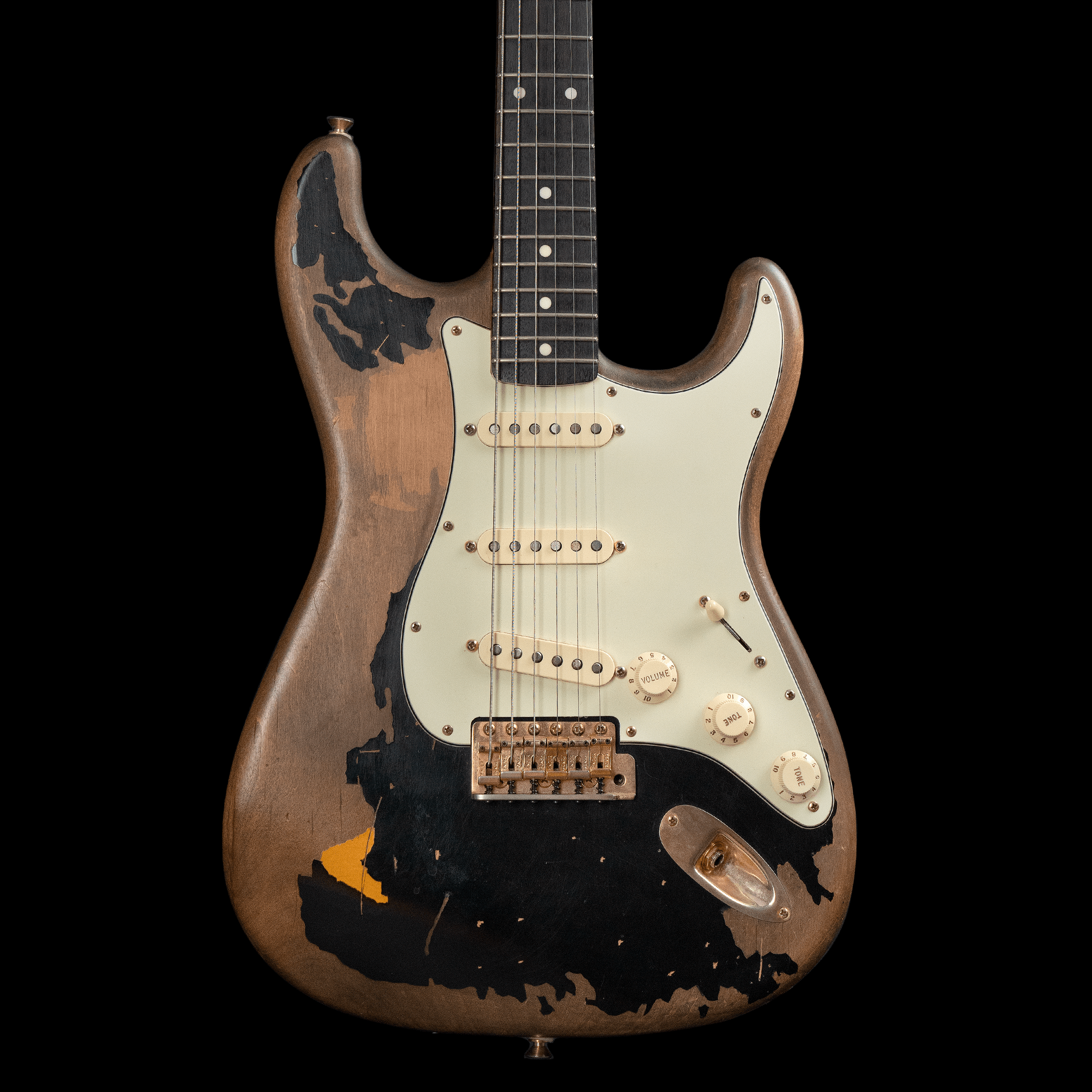 Fender Stratocaster John Mayer Black1 - Guitarra Eléctrica