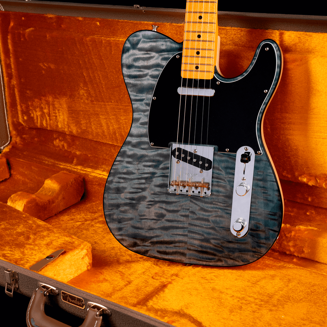 Fender Telecaster Rarities USA - Guitarra Eléctrica | La Rarities Quilt Maple Top Telecaster de Fender ofrece calidad Custom Shop a un precio sin precedentes. Es la culminación de los 70 años de maestría en la fabricación de Tele de Fender. Esta Telecaste