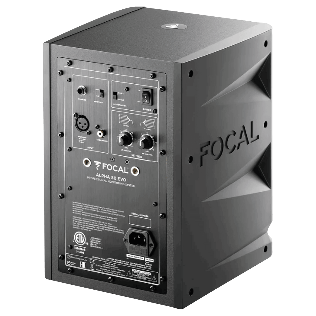 Focal Alpha 50 Evo - Monitor Estudio Activo 5" | Nos complace presentarles la próxima generación de monitores de la serie Alpha de Focal. El diseño de Alpha 50 Evo aprovecha los materiales y la ingeniería de vanguardia para avanzar en el estado del arte e