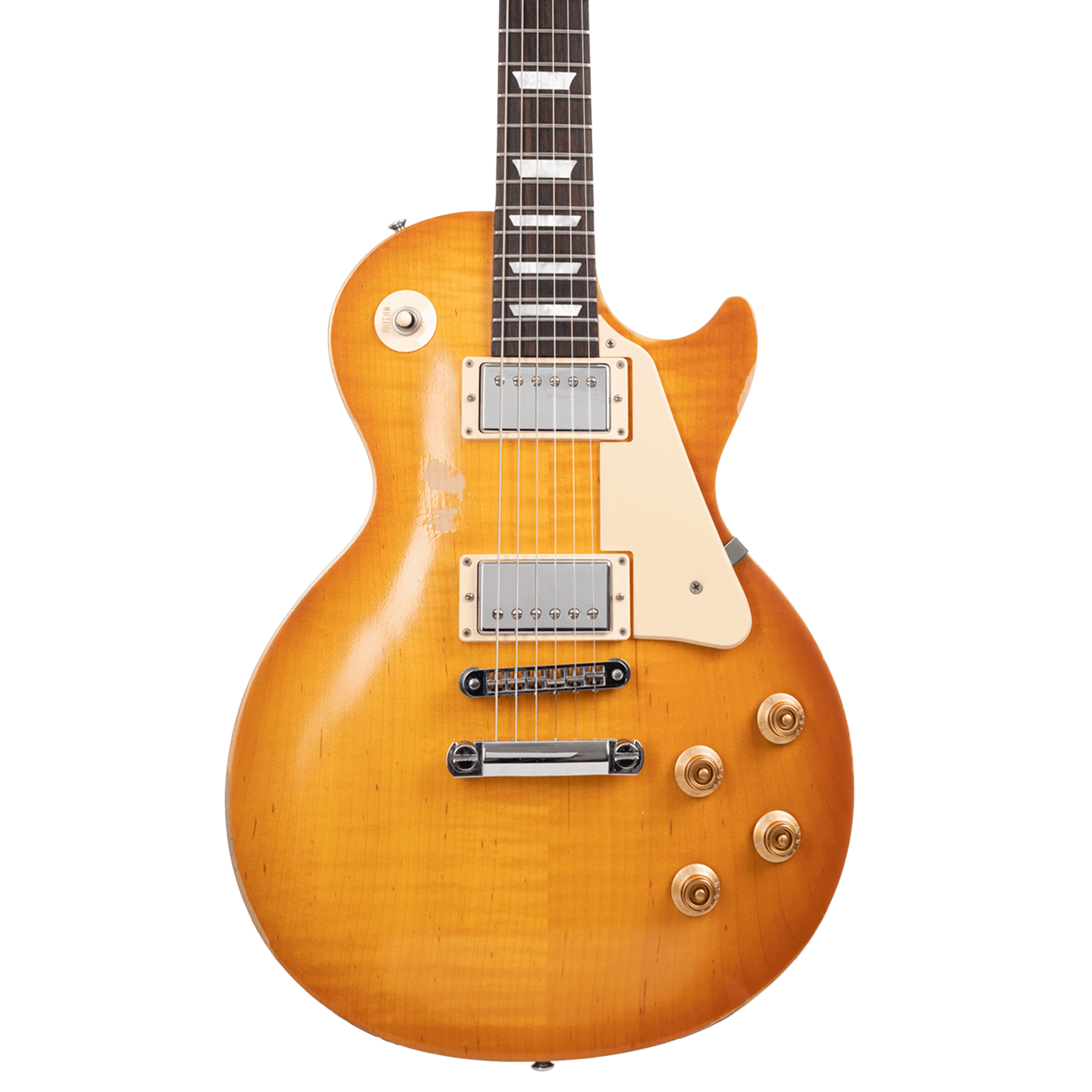 Gibson Les Paul Studio VG Flame Top Caramel Burst 2013 Guitarra Eléc
