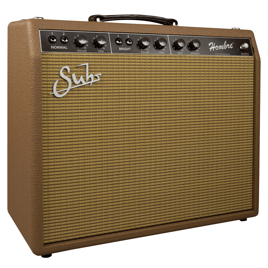 Suhr Hombre 1x12 - Combo para Guitarra Eléctrica | Presentamos el nuevo Suhr Hombre, un combo de tubo de 1x12 de 18W inspirado en Clasico amplificador de color marrón. Hombre es la versión de Suhr de los tonos clásicos que han inspirado a John Suhr desde
