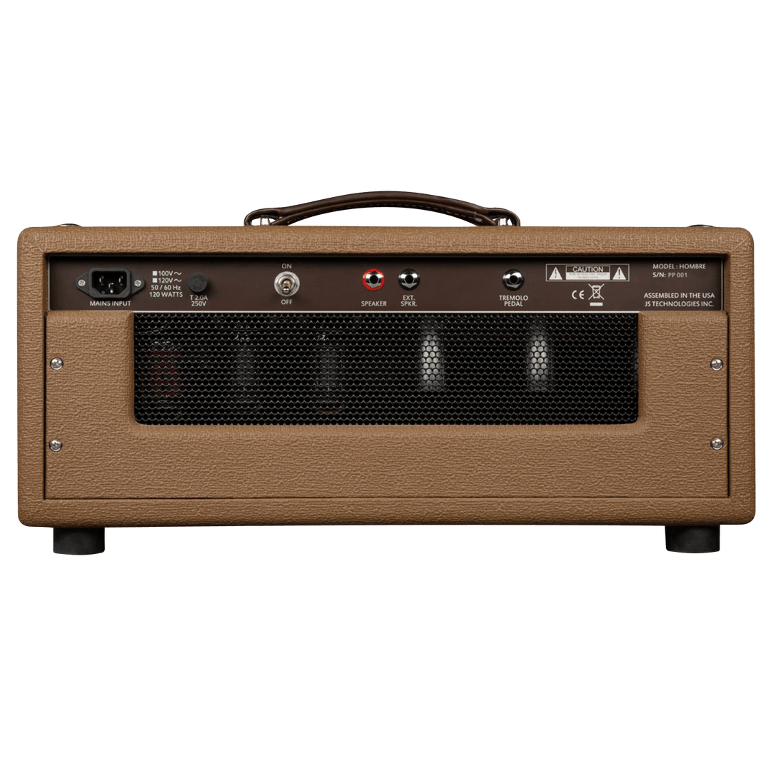 Suhr Hombre Head - Cabezal de Guitarra Eléctrica | Una interpretación moderna de los sonidos clásicos de cara marrón mientras conserva la herencia vintage. Hombre es la versión de Suhr de los tonos clásicos que han inspirado a John Suhr desde sus primeros