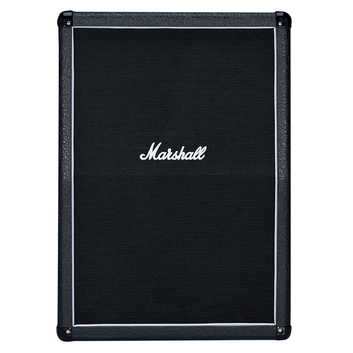 Marshall SC212 - Gabinete Guitarra Eléctrica | Este Gabinete recrea el rugido inconfundible del JCM800, combinando el SC20H o SC20C con este gabinete portátil hecho a mano. Diseñado y construido en Gran Bretaña con dos altavoces Celestion V-Type para capt