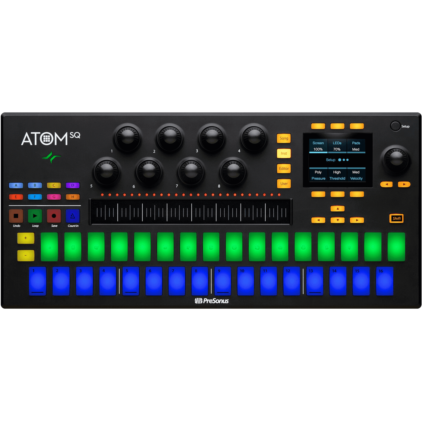 Presonus ATOM SQ - Controlador MIDI Hibrido Keyboard/Pad