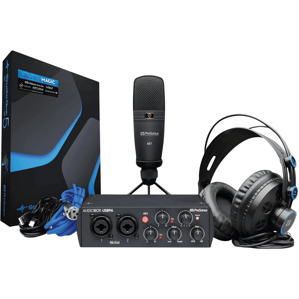 Presonus AudioBox 96 Studio USB - Sistema de Grabacion 2x2