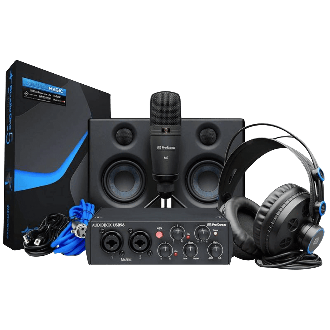 Presonus Pack Estudio Ultimate Audiobox 96 | Gearhub 🌶️ Presonus Pack Estudio Ultimate Audiobox 96 | Gearhub 🌶️