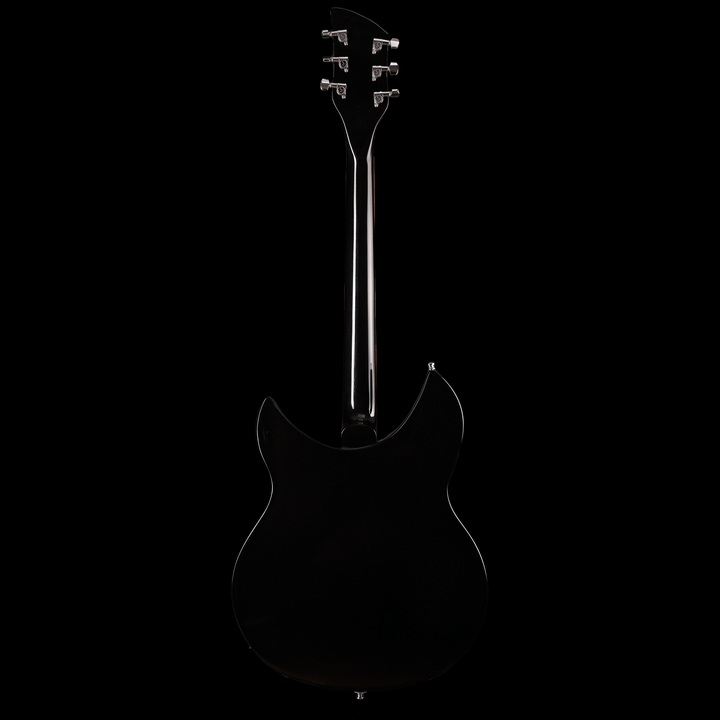 Rickenbacker 330 Jetglo 2006 - Guitarra Eléctrica | Careful acoustic research has resulted in the full, rich and warm sound of this popular model. Two single coil pickups on a full size body are accented by a traditionally shaped sound hole. The 24 fret R