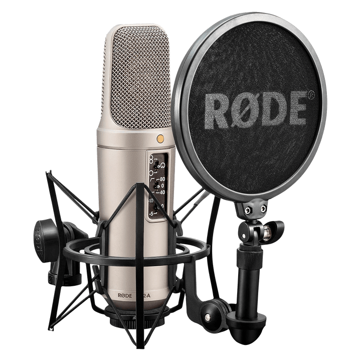Rode NT2A - Kit Micrófono | El NT2-A continúa la tradición impuesta por el ya legendario Rode NT2. Un gran micrófono de cápsula de 1" para el estudio profesional incorporando 3 patrones, interruptores alto paso y colchón, convenientemente ubicado en el cu