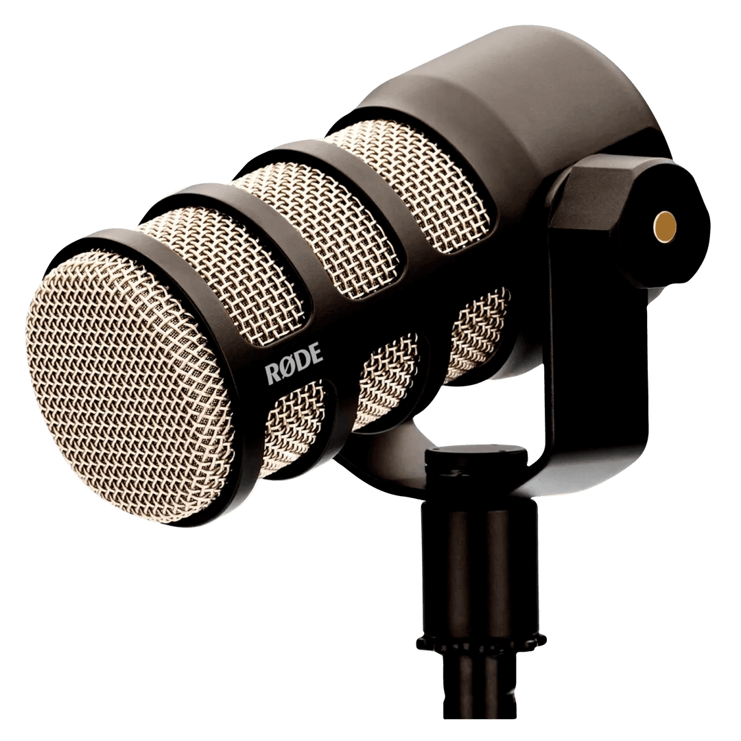 Rode Podmic - Micrófono | El Rode PodMic es un micrófono dinámico con calidad de transmisión optimizado para podcasting. Tiene un sonido rico y equilibrado, y cuenta con un filtro pop interno y un montaje de choque interno para reducir la vibración. El Po