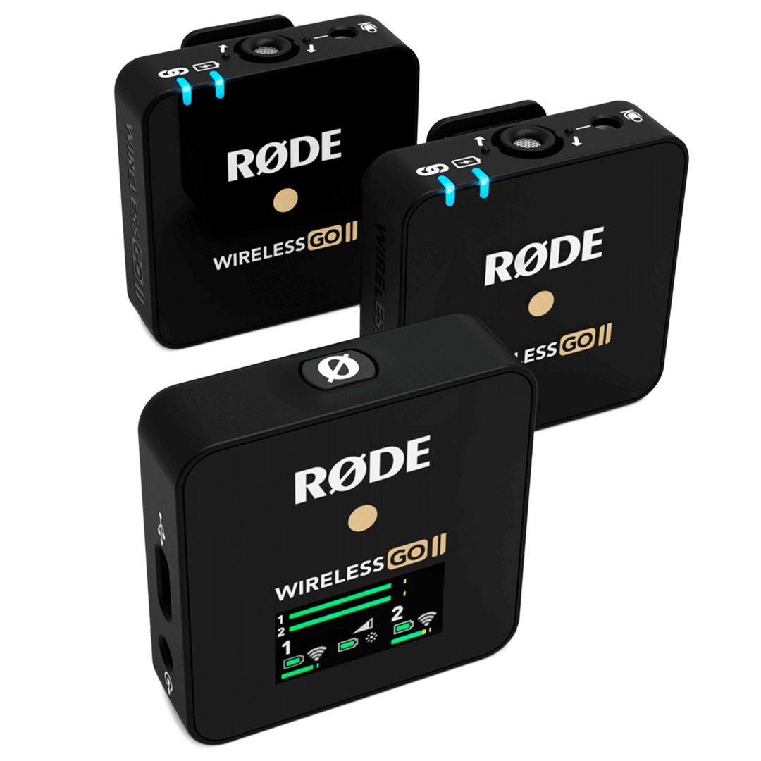 RODE Wireless GO II ＋ラベリアマイク2個 gearhub_rode_wireless_go_II_du
