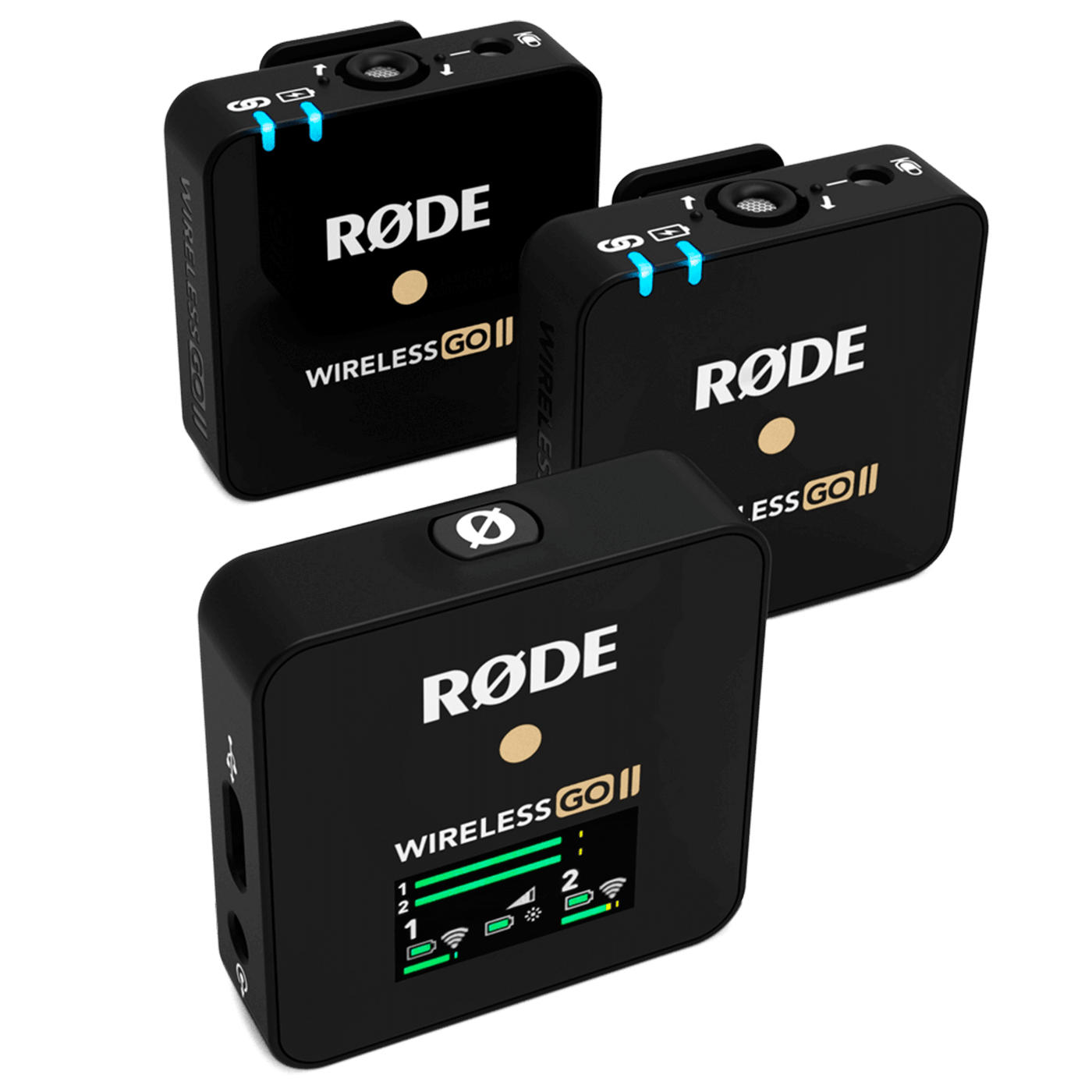 Rode Wireless Go II Dual - Sistema inalámbrico con dosTX