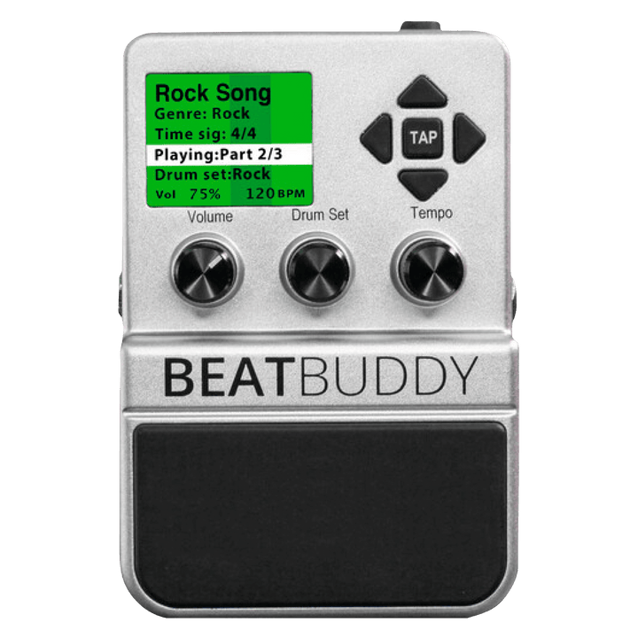 Singular Sound Beatbuddy - Pedal de Guitarra | El BeatBuddy es un pedal de ritmos de batería virtual. Estos sonidos de batería se pueden usar tanto como con una guitarra o con los instrumentos que tú imagines. Además, Singular Sound ha grabado meticulosam