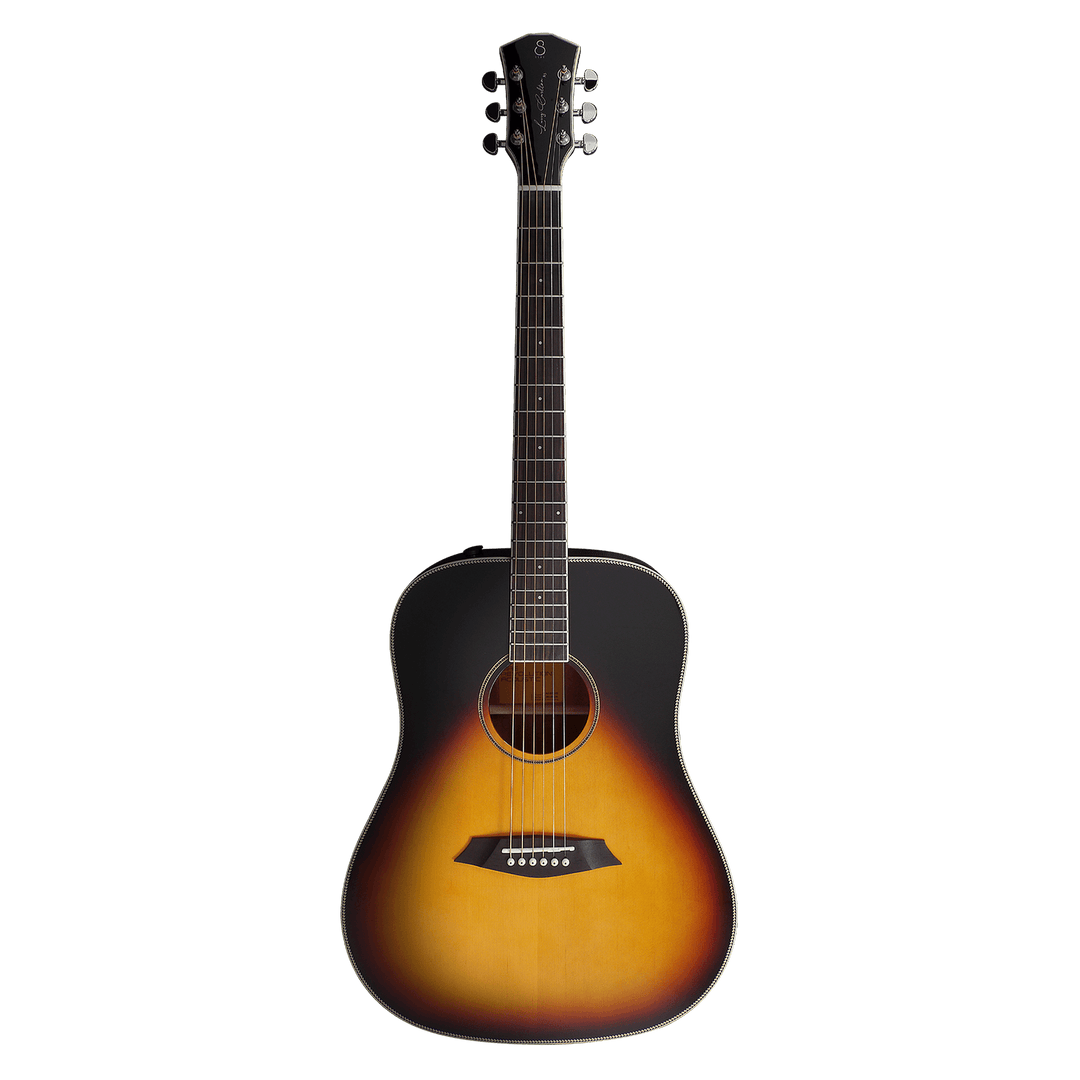 Sire A3-D Vintage Sunburst - Guitarra Electroacústica | La Sire A3 es la guitarra acústica de tapa sólida pionera en la línea de guitarras acústicas Larry Carlton, que ofrece equilibrio entre el diseño de vanguardia y un rendimiento excelente. El A3 tiene