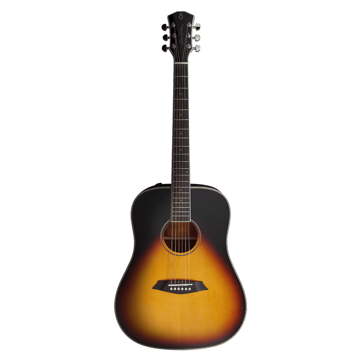 Sire A3-D Vintage Sunburst - Guitarra Electroacústica | La Sire A3 es la guitarra acústica de tapa sólida pionera en la línea de guitarras acústicas Larry Carlton, que ofrece equilibrio entre el diseño de vanguardia y un rendimiento excelente. El A3 tiene