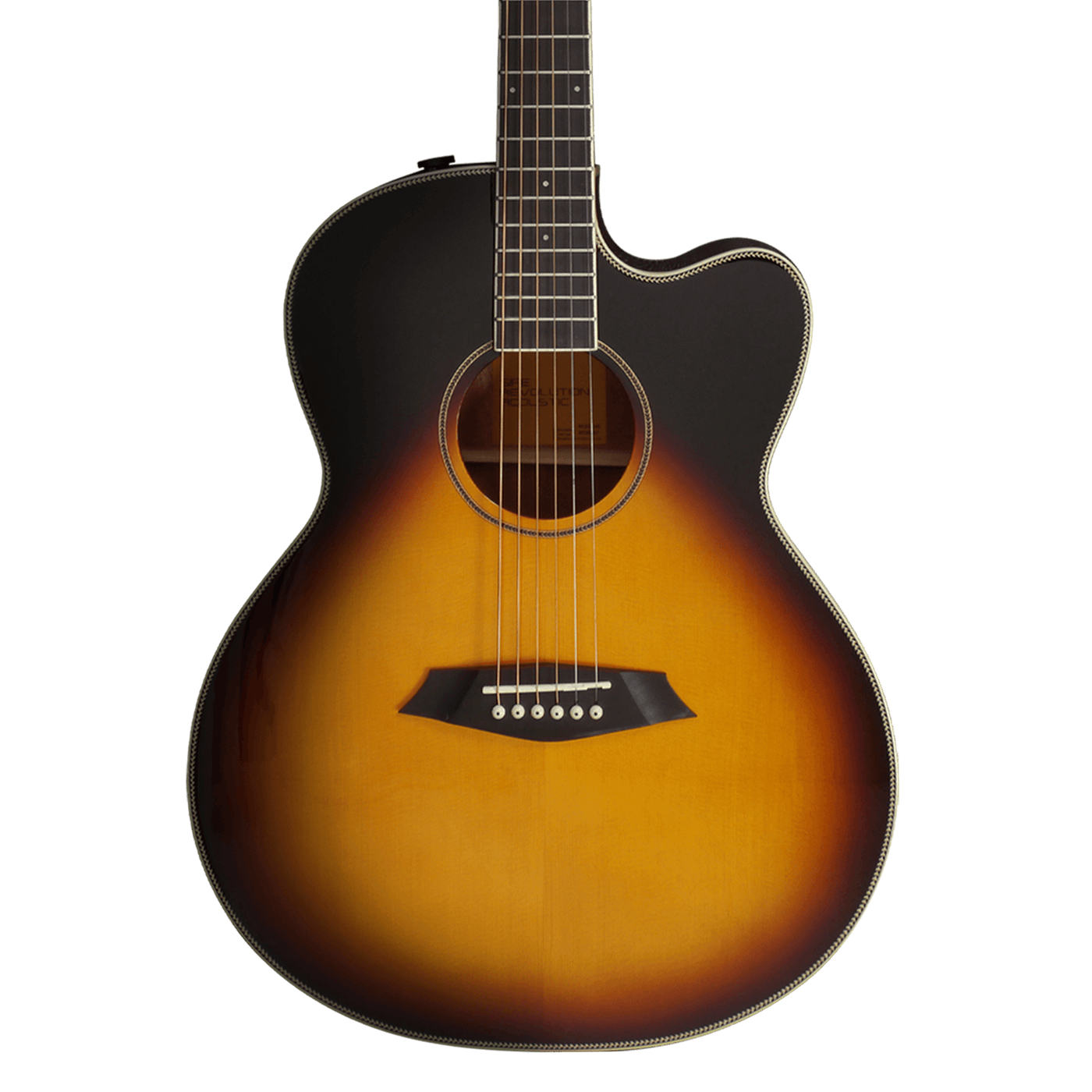 Sire A3-G Vintage Sunburst - $699990 - Gearhub - The Sire A3 is the pioneer solid top acoustic guitar in the Larry Carlton acoustic guitars line, which offers equilibrium between the cutting-edge design and excellent performance. The A3 has two body shapes, Dreadnought and Grand Auditorium. It's added with the custom shop feature rolled fretboard edges to provide a more comfortable, and natural grip. Cuerpo • Modelo: Larry Carlton A3-G (Grand Auditorium)• Top: Roasted Solid Spruce• Sides: Mahogany• Top: Sol