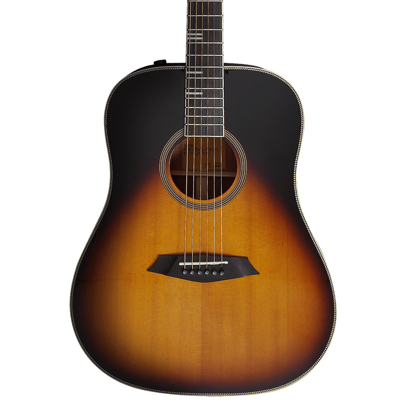 Sire A4-D Vintage Sunburst - $799990 - Gearhub - The upgraded Sire acoustic guitar is brimming with design and features meeting the quality standard of Larry Carlton. The A4 has two body shapes - Dreadnought and Grand Auditorium. More than the comfort from the rolled fretboard edges, the added solid Mahogany back plate makes the acoustic guitar more worth than its value. Cuerpo • Modelo: Larry Carlton A4-D (Dreadnought)• Top: Roasted Solid Spruce• Sides: Mahogany• Top: Solid Mahogany • Terminación: Polyuret