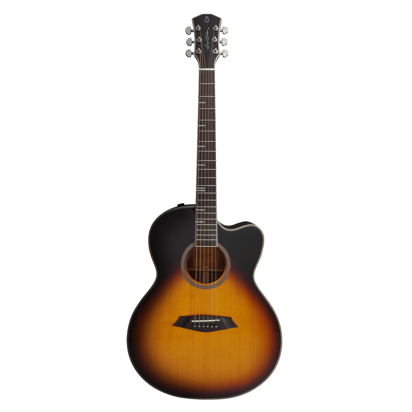 Sire A4-G Vintage Sunburst - $799990 - Gearhub - The upgraded Sire acoustic guitar is brimming with design and features meeting the quality standard of Larry Carlton. The A4 has two body shapes - Dreadnought and Grand Auditorium. More than the comfort from the rolled fretboard edges, the added solid Mahogany back plate makes the acoustic guitar more worth than its value. Cuerpo • Modelo: Larry Carlton A4-G (Grand Auditorium)• Top: Roasted Solid Spruce• Sides: Mahogany• Top: Solid Mahogany • Terminación: Pol
