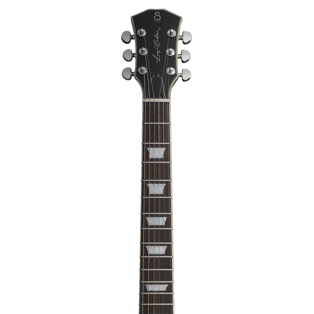 Sire L7 Tobacco Sunburst - Guitarra Eléctrica | Esta guitarra eléctrica de un solo corte con forma de Les Paul, Sire L7, está compuesta por un clásico y moderno equipamiento aprobado por Larry Carlton. Con un sonido prominente, puro, claro y equilibrado p