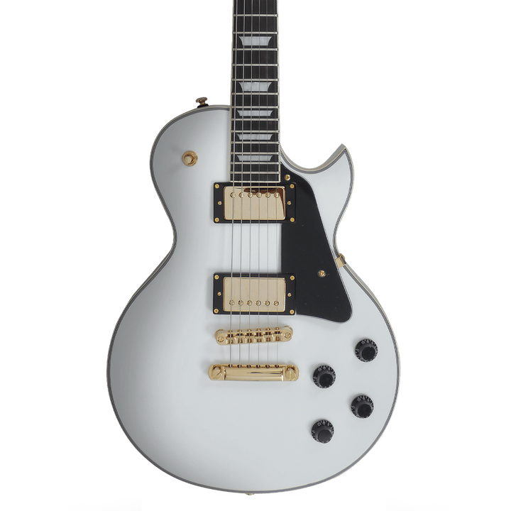Sire L7 White - Guitarra Eléctrica | This peanut-shaped single cut electric guitar, Sire L7 is composed of a classic and modern Larry Carlton approved appointments for timeless performances. Cuerpo • Modelo: Larry Carlton L7• Madera: Mahogany + Hard Maple