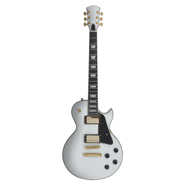 Sire L7 White - Guitarra Eléctrica | This peanut-shaped single cut electric guitar, Sire L7 is composed of a classic and modern Larry Carlton approved appointments for timeless performances. Cuerpo • Modelo: Larry Carlton L7• Madera: Mahogany + Hard Maple