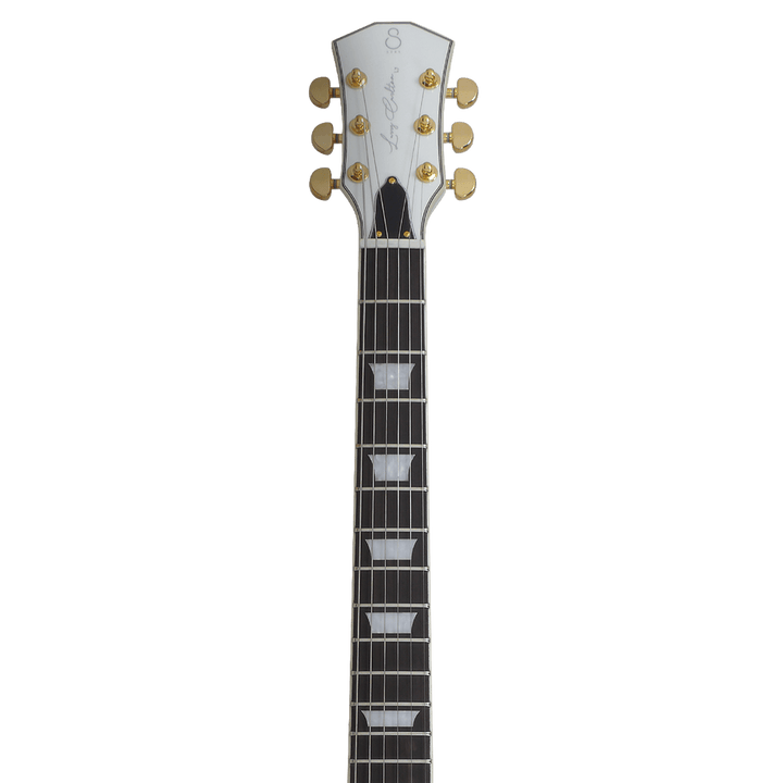 Sire L7 White - Guitarra Eléctrica | This peanut-shaped single cut electric guitar, Sire L7 is composed of a classic and modern Larry Carlton approved appointments for timeless performances. Cuerpo • Modelo: Larry Carlton L7• Madera: Mahogany + Hard Maple