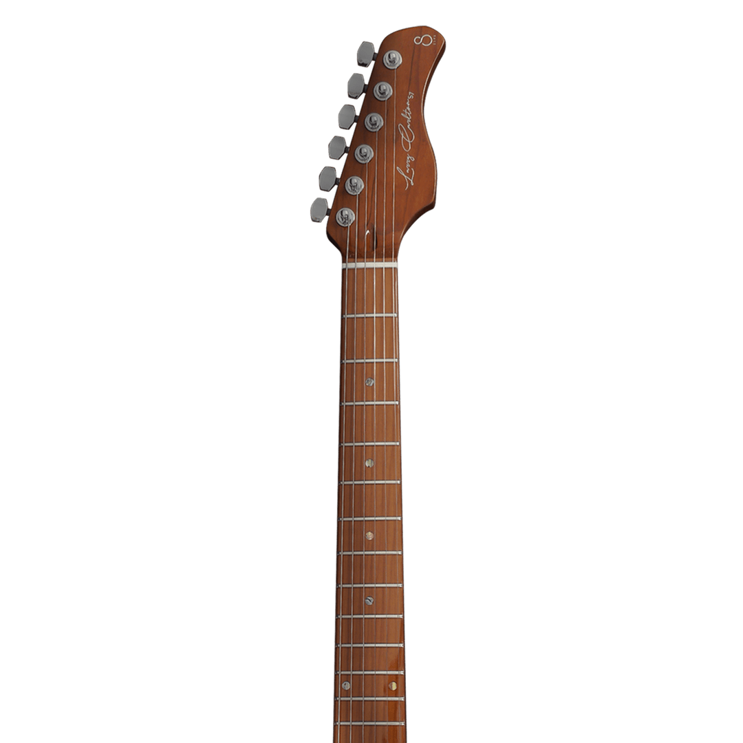 Sire S7 3-Tone Sunburst - Guitarra Eléctrica | Los amantes del cuerpo sólido estilo Strato van a encantarse con la Guitarra S7 de Sire. Diseñado en colaboración con el mismísimo guitarrista legendario ganador de un Grammy, la S7 te ofrece la interpretació