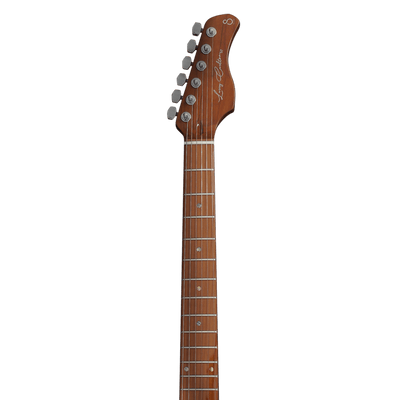 Sire S7 3-Tone Sunburst - $899990 - Gearhub - Los amantes del cuerpo sólido estilo Strato van a encantarse con la Guitarra S7 de Sire. Diseñado en colaboración con el mismísimo guitarrista legendario ganador de un Grammy, la S7 te ofrece la interpretación clásica, el tono y la presentación en el escenario de los renombrados instrumentos de estilo Strato a un precio mas que conveniente. Un cuerpo de Alder ligero y resonante ofrece una comodidad increíble durante horas de rendimiento con un tono rico que impr