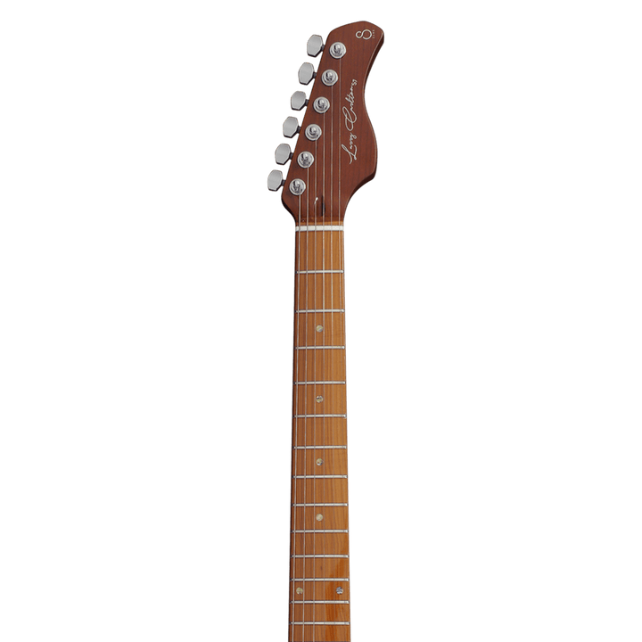 Sire S7 Sherwood Green - Guitarra Eléctrica | Los amantes del cuerpo sólido estilo Strato van a encantarse con la serie S7. Diseñada en colaboración con el mismísimo Larry Carlton, legendario guitarrista ganador de un Grammy, la Sire S7 te ofrece la inter