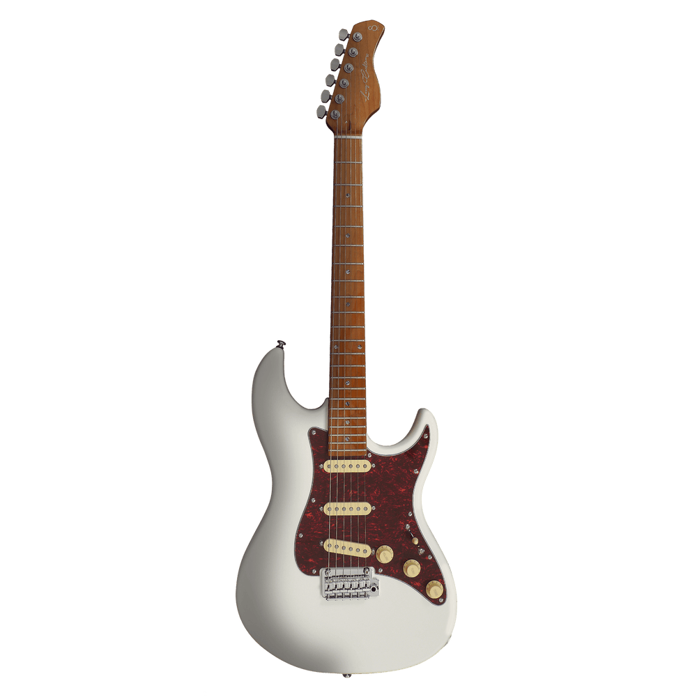 Sire S7 Vintage Antique White - Guitarra Eléctrica | Los amantes del cuerpo sólido estilo Strato van a encantarse con la serie S7. Diseñada en colaboración con el mismísimo Larry Carlton, legendario guitarrista ganador de un Grammy, la Sire S7 te ofrece l