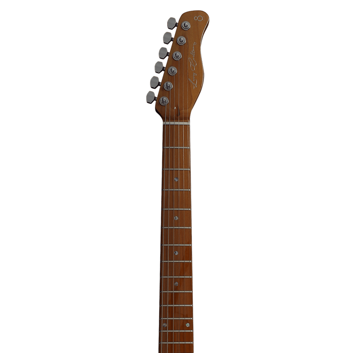 Sire T7 FM Natural - Guitarra Eléctrica | La Sire T7 es una excelente guitarra eléctrica en forma de T o Telecaster, aprobada por Larry Carlton con un sonido prominente, puro, claro y equilibrado para presentaciones en vivo y grabaciones de estudio. Ademá