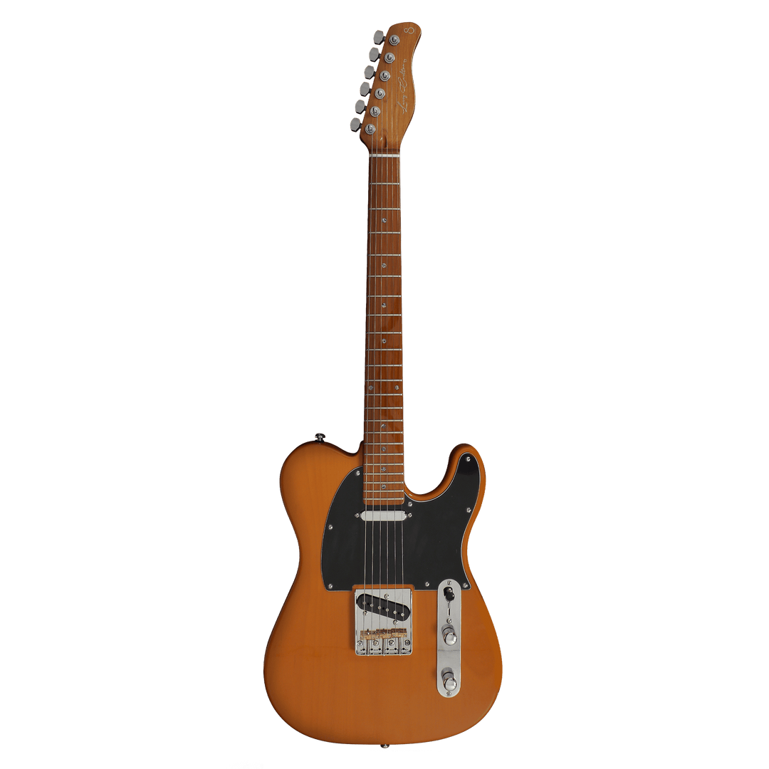 Sire T7 Butterscotch Blonde - Guitarra Eléctrica | La Sire T7 es una excelente guitarra eléctrica en forma de T o Telecaster, aprobada por Larry Carlton con un sonido prominente, puro, claro y equilibrado para presentaciones en vivo y grabaciones de estud