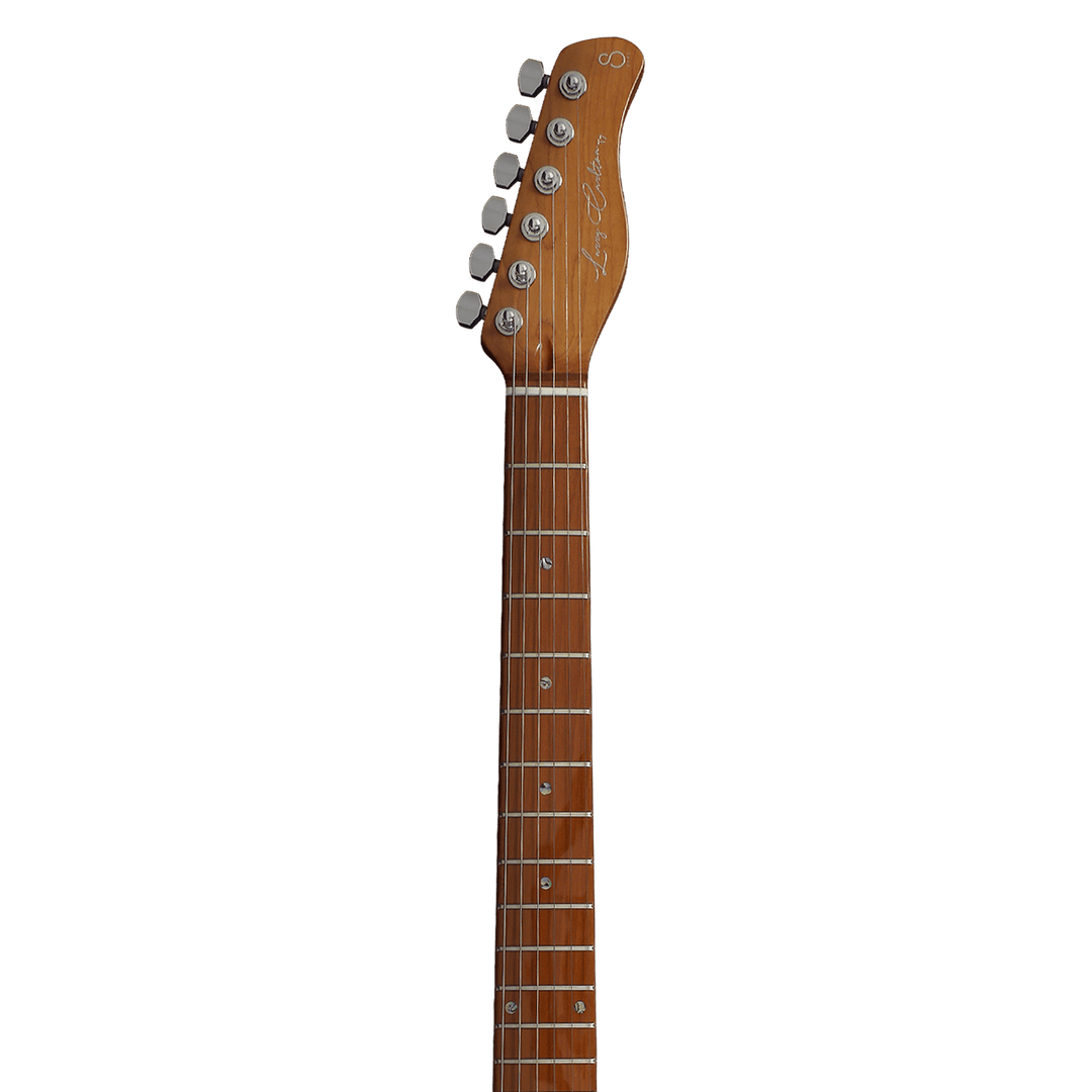 Sire T7 Butterscotch Blonde - Guitarra Eléctrica | La Sire T7 es una excelente guitarra eléctrica en forma de T o Telecaster, aprobada por Larry Carlton con un sonido prominente, puro, claro y equilibrado para presentaciones en vivo y grabaciones de estud