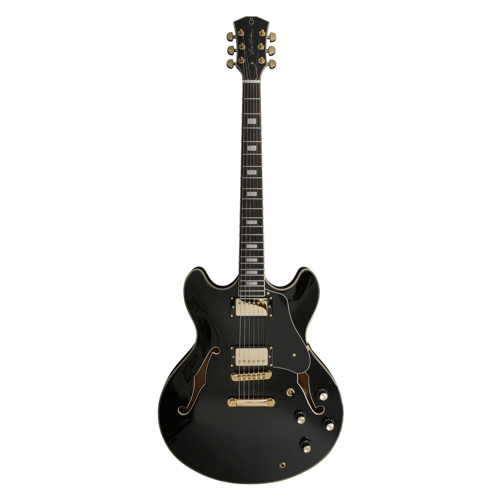 Sire H7 Black - Guitarra Eléctrica | La Guitarra Sire H7 fue diseñada según las especificaciones y preferencias exactas de su homónimo. Esta excelente guitarra eléctrica semi-hollow está repleta de componentes de alta calidad. Su cuerpo de arce laminado r