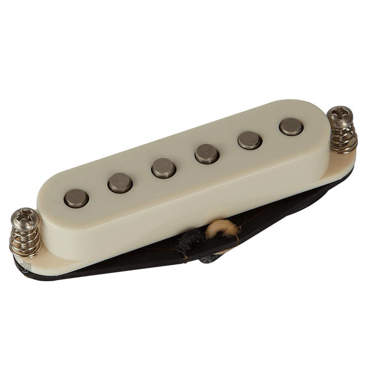 Suhr ML Michael Landau Parchment (Bridge) - Cápsula de Guitarra | Las cápsulas ML (Mike Landau) ofrecen un equilibrio de bajos ajustados, rango medio enfocado y brillo suave en los agudos. Las cápsulas ML incorporan un diseño de pieza polar escalonada mod