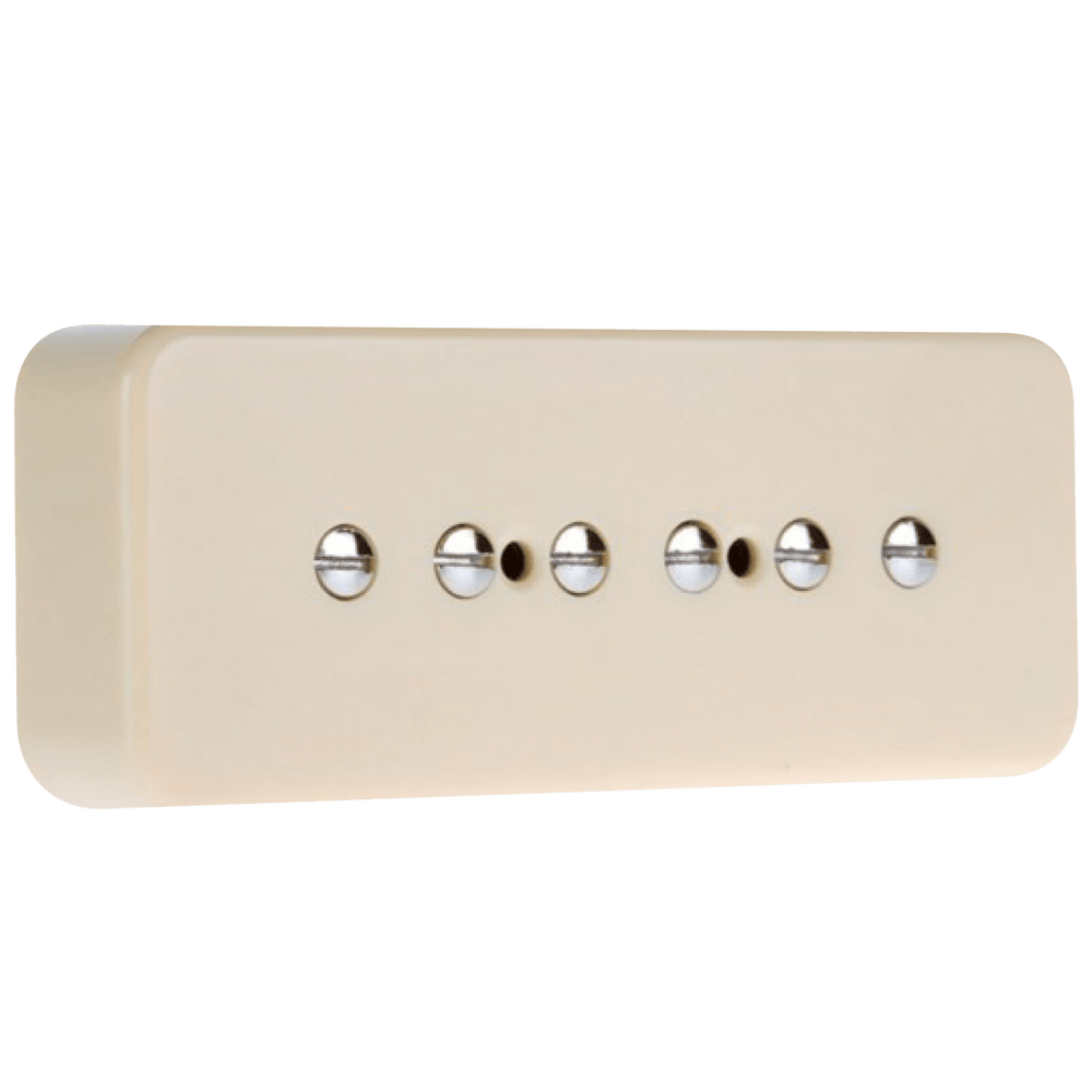 Suhr S90 Cream (Bridge) - Cápsula de Guitarra | Las cápsulas Suhr S90, atrevidas y ruidosas pero cálidas y claras, son recreaciones fieles de este diseño clásico de cápsulas P90 de los años 50. Ideal para blues, blues-rock, rock clásico y jazz, las cápsul