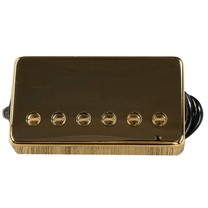Suhr Aldrich Humbucker Gold (Neck) - Cápsula de Guitarra | El resultado de la colaboración entre John Suhr y el extraordinario guitarrista de rock Doug Aldrich: las humbuckers Aldrich. Son las mejores pastillas de alta ganancia para tocar con un estilo de