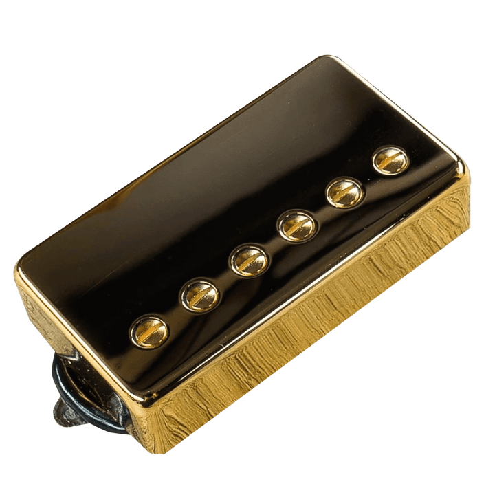 Suhr Aldrich Humbucker Gold (Neck) - Cápsula de Guitarra | El resultado de la colaboración entre John Suhr y el extraordinario guitarrista de rock Doug Aldrich: las humbuckers Aldrich. Son las mejores pastillas de alta ganancia para tocar con un estilo de