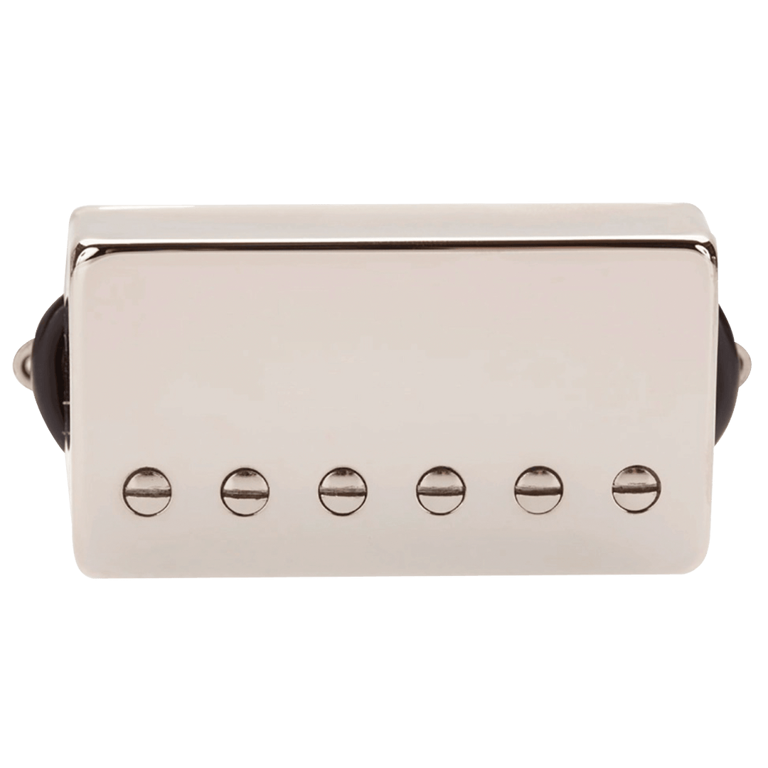 Suhr Aldrich Humbucker Nickel Chrome (Neck) - Cápsula de Guitarra | El resultado de la colaboración entre John Suhr y el extraordinario guitarrista de rock Doug Aldrich: las humbuckers Aldrich. Son las mejores pastillas de alta ganancia para tocar con un