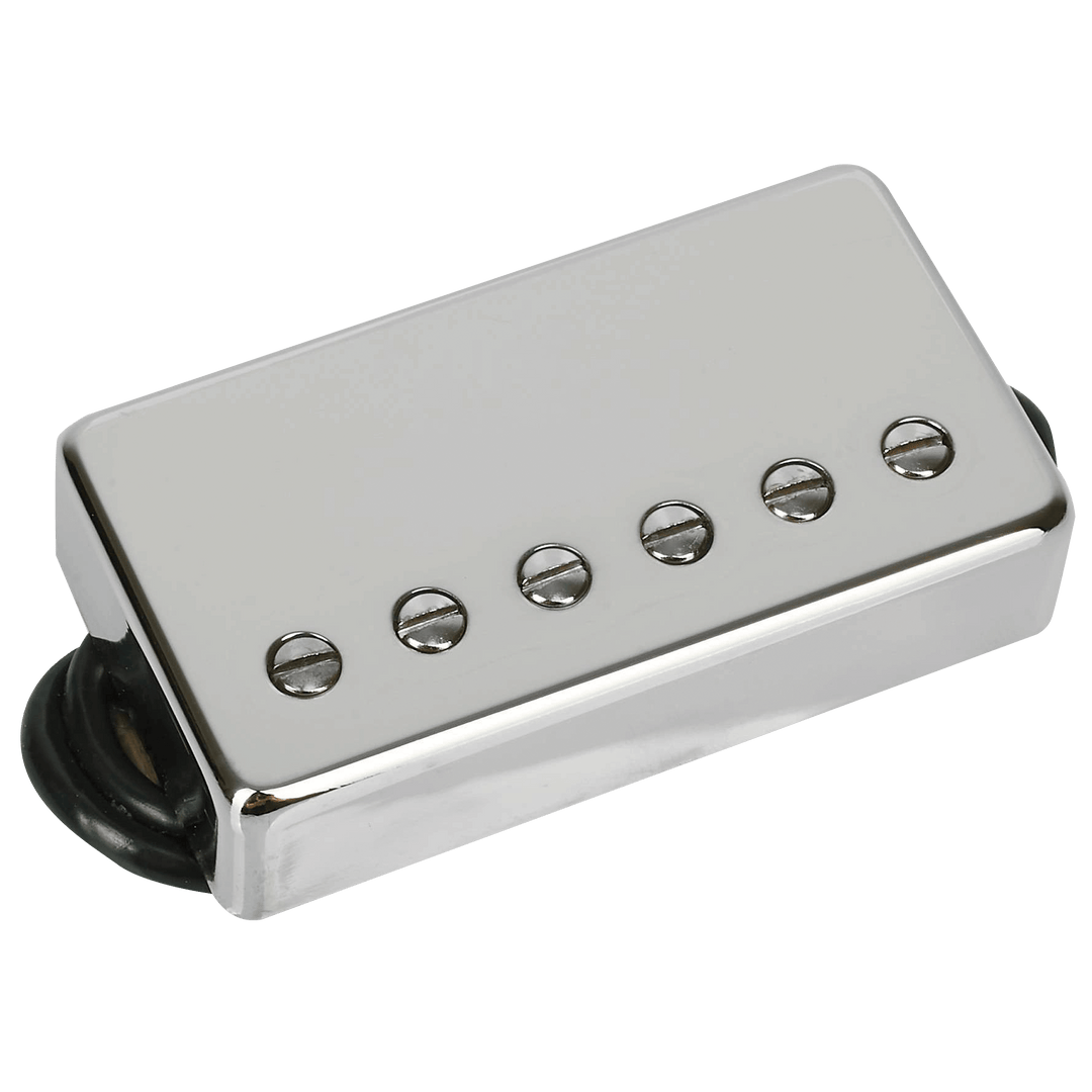 Suhr Aldrich Humbucker Nickel Chrome (Neck) - Cápsula de Guitarra | El resultado de la colaboración entre John Suhr y el extraordinario guitarrista de rock Doug Aldrich: las humbuckers Aldrich. Son las mejores pastillas de alta ganancia para tocar con un