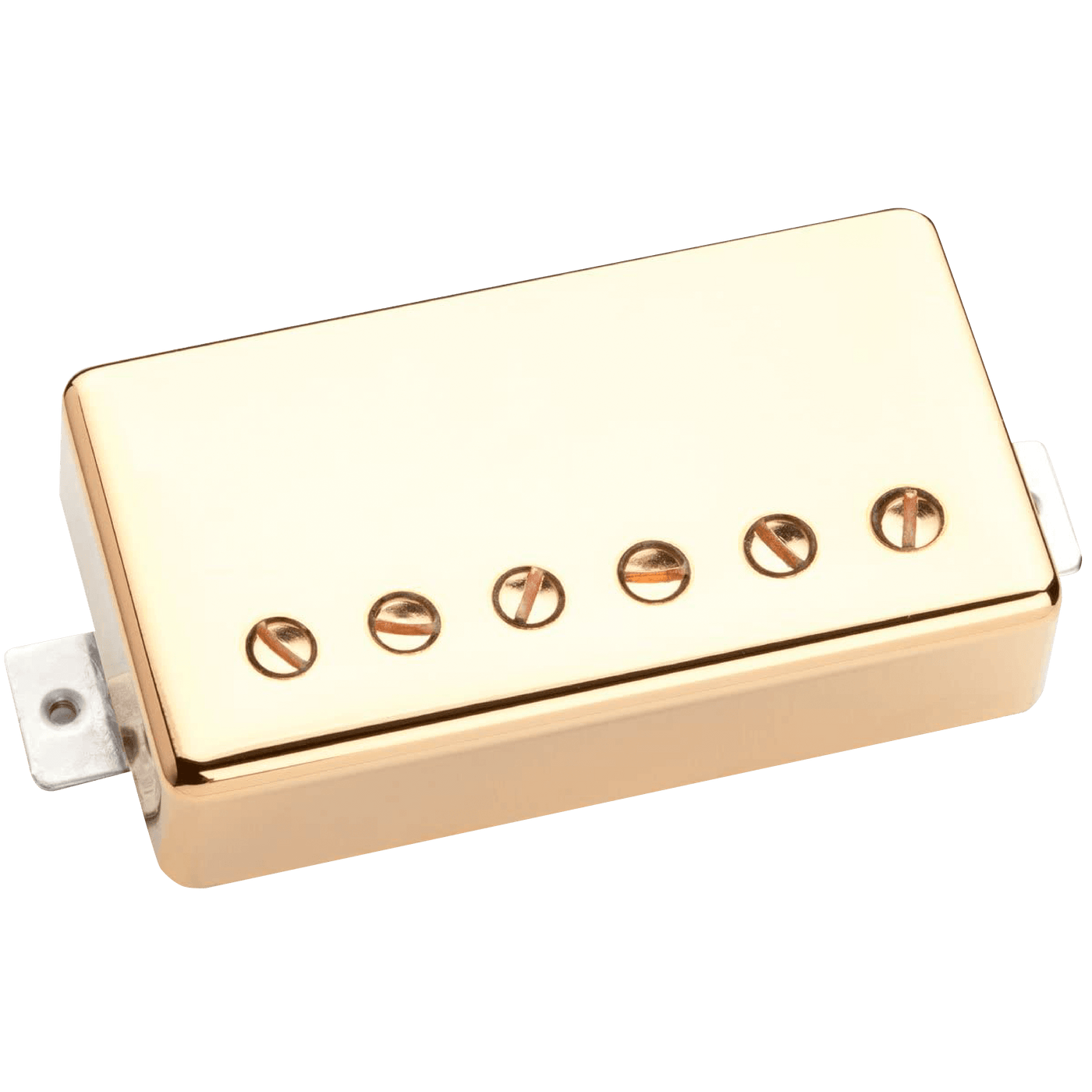Suhr Asatobucker Humbucker Gold Cover (Bridge) - $189990 - Gearhub - Mateus Asato has established himself as one of the most melodic and inspirational guitar players in the world today. His collaboration with John Suhr has resulted in the all-new Asatobucker®, a vintage-inspired bridge humbucker with superb warmth and touch sensitivity. Alnico IV magnets are used to create the soft and sweet attack that is the quintessential Mateus sound. Spacing • 53mm DC Resistance • 9.2K Ω Hook Up Wire • 4-Conductor Wire