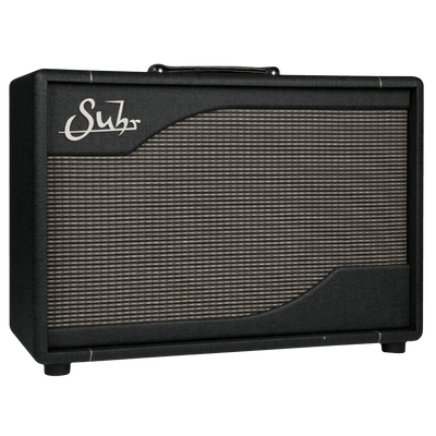 Suhr Bella 1×12 - $1099990 - Gearhub - The Suhr Bella 1×12 speaker cabinet comes loaded with a Celestion V-Type speaker, is capable of handling 70 watts, and is the perfect cabinet to match the Suhr Bella amplifier. Potencia • 70 watts Impedancia • 8 Ω Speakers • Celestion V-Type Dimensiones • 452mm x 610 mm x 254 mm Peso • 12.6 kg