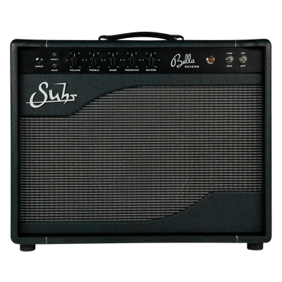 Suhr Bella Reverb 1x12 Combo - $3079990 - Gearhub - Bella is a portable, American voiced, hand-wired, all-tube amplifier, designed to be the ideal grab-n-go amplifier and the ultimate platform for your pedalboard. Bella’s simple and easy to use controls (including Boost and 3-position Bright switch) make it a snap to tailor the amp to your favorite boost, overdrive, fuzz and distortion pedals; while the effects loop is the ideal place for all of your chorus, flange, delay, and reverb pedals. Bella is powere