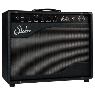 Suhr Bella Reverb 1x12 Combo - $3079990 - Gearhub - Bella is a portable, American voiced, hand-wired, all-tube amplifier, designed to be the ideal grab-n-go amplifier and the ultimate platform for your pedalboard. Bella’s simple and easy to use controls (including Boost and 3-position Bright switch) make it a snap to tailor the amp to your favorite boost, overdrive, fuzz and distortion pedals; while the effects loop is the ideal place for all of your chorus, flange, delay, and reverb pedals. Bella is powere