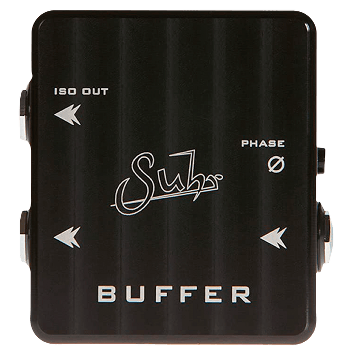 Suhr Buffer - Pedal de Guitarra | El Suhr Buffer es un controlador de línea/búfer de señal transparente que es una herramienta esencial diseñada para preservar el tono de su instrumento. La pérdida de tono ocurre como resultado de la degradación de la señ