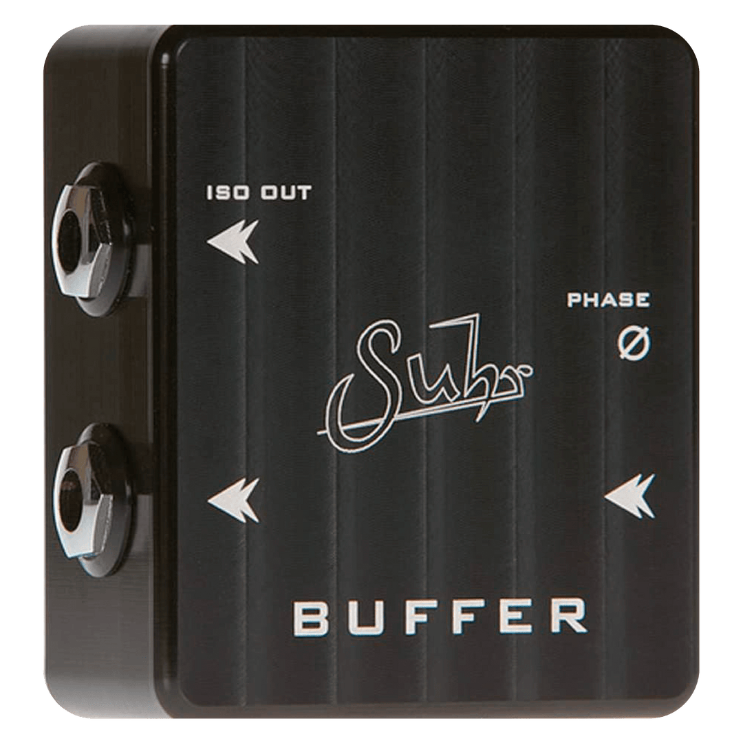 Suhr Buffer - Pedal de Guitarra | El Suhr Buffer es un controlador de línea/búfer de señal transparente que es una herramienta esencial diseñada para preservar el tono de su instrumento. La pérdida de tono ocurre como resultado de la degradación de la señ