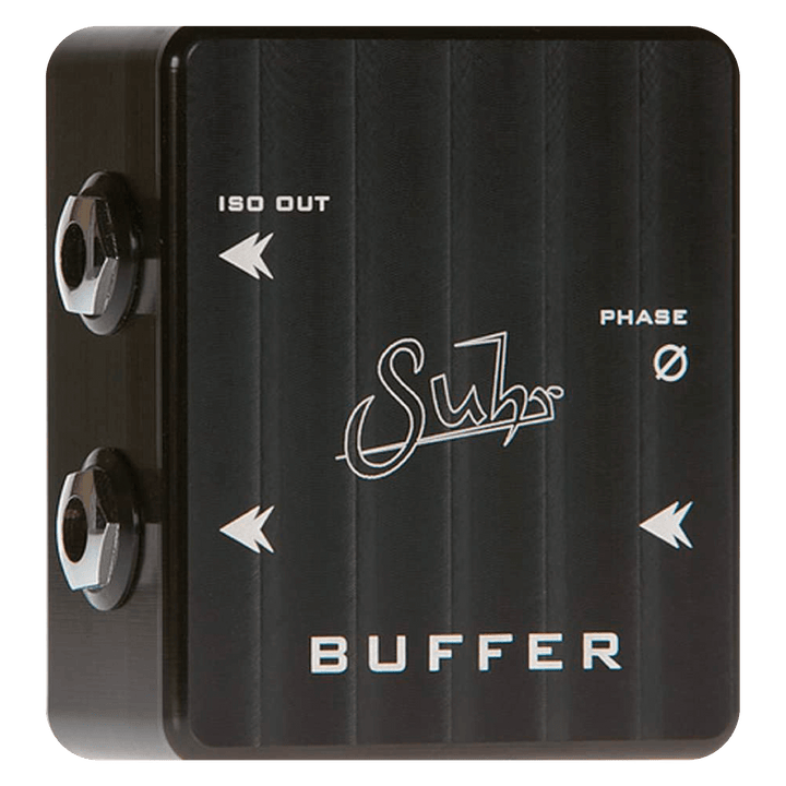 Suhr Buffer - Pedal de Guitarra | El Suhr Buffer es un controlador de línea/búfer de señal transparente que es una herramienta esencial diseñada para preservar el tono de su instrumento. La pérdida de tono ocurre como resultado de la degradación de la señ