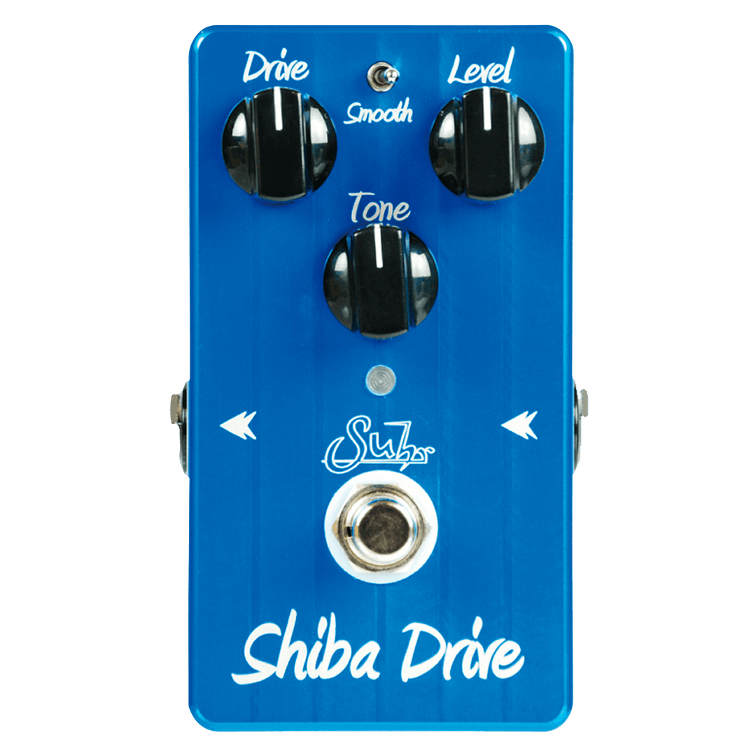 Suhr Shiba Drive - Pedal de Guitarra | Shiba Drive™ es un pedal de sobremarcha de sonido suave que brinda a los músicos una amplia variedad de ritmos gruesos y tonos solistas cálidos. Shiba Drive es muy popular entre los músicos que buscan un pedal de ove